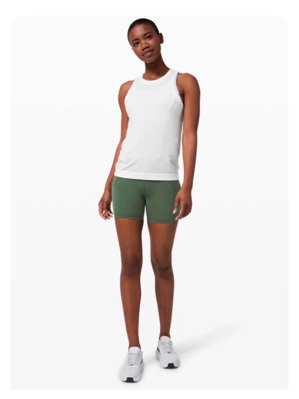 lululemon athletica White Tank Top
